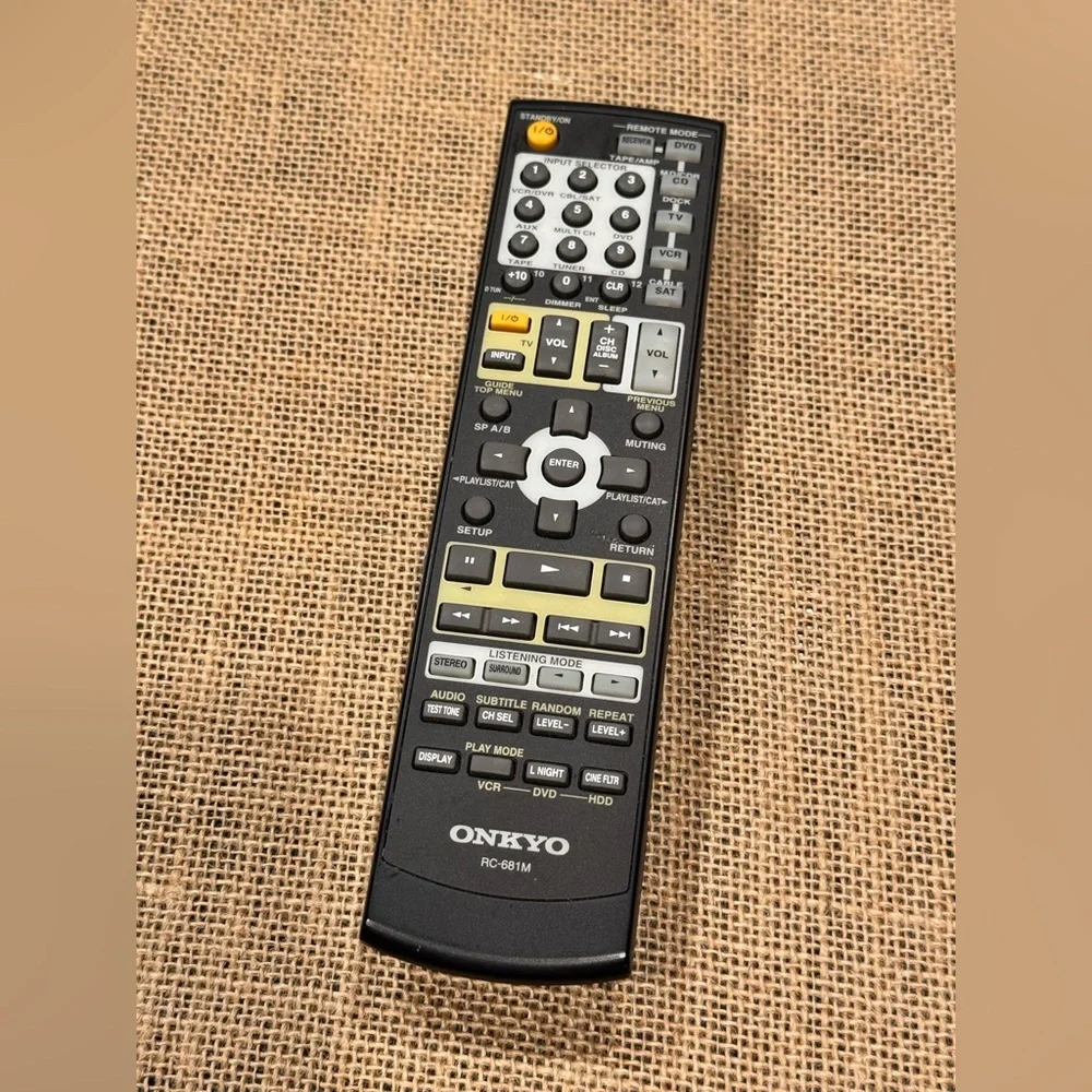 Onkyo RC-681M OEM Original Remote Control For AV Receiver